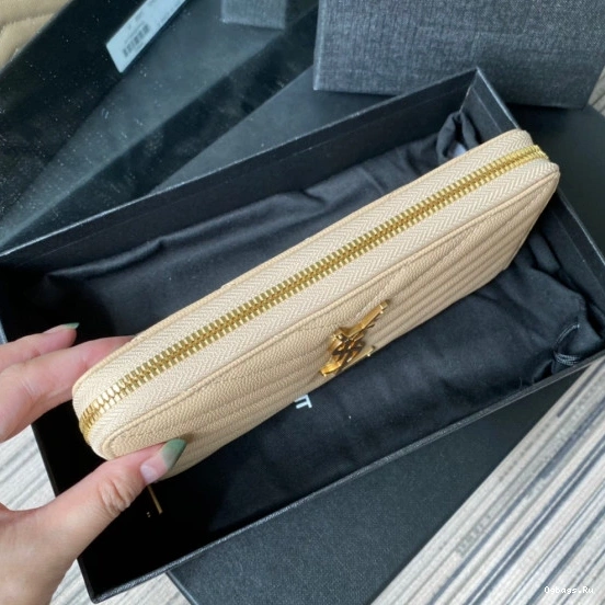 ZIPPY WALLET MONOGRAM YSL 0815